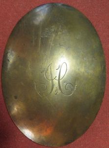 Militia Officer's Cross Belt Plate Circa 1800