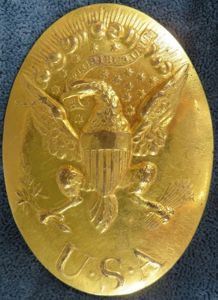 1792-1796 Regular Army Officer's Shoulder Belt Plate