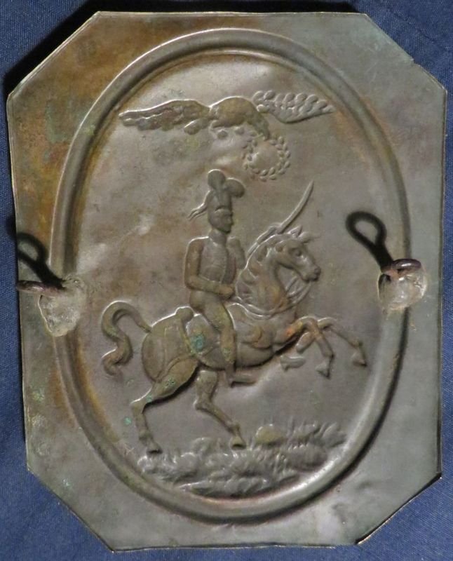 Militia Dragoon Cap Plate Circa 1825 — image 2