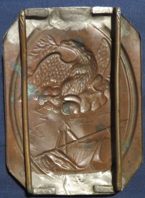 Militia Infantry Shoulder Belt Plate Circa 1825 — image 2