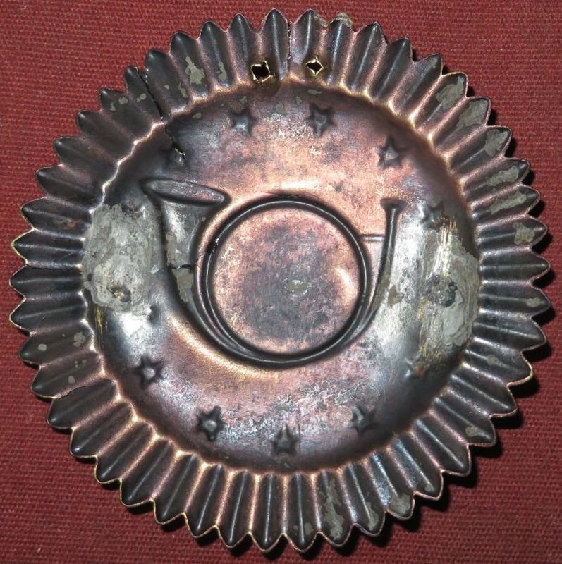 1814 Pattern Rifle Regiment Cap Plate — image 2