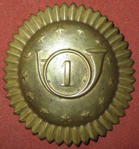 1814 Pattern 1st Rifle Regiment Cap Plate