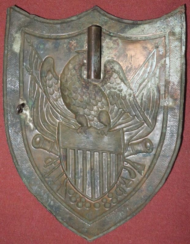 Silvered Militia Cap Plate Circa 1825 — image 2