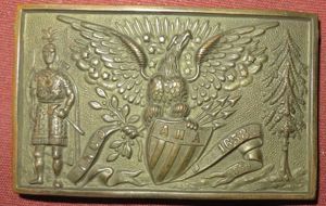 Mass Ancient and Honorable Artillery Company Plate