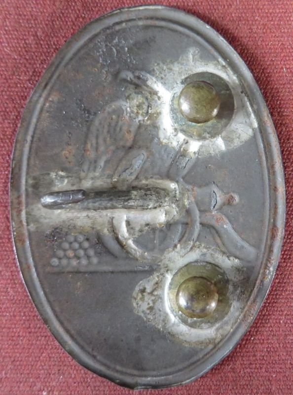 Circa 1825 Militia Artillery Waist Belt Plate — image 2