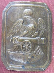 1814 Pattern Artillery Cap Plate