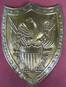 Militia Cap / Shako Plate Circa 1825