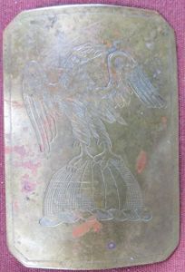 Circa 1800 New York Militia Shoulder Belt Plate
