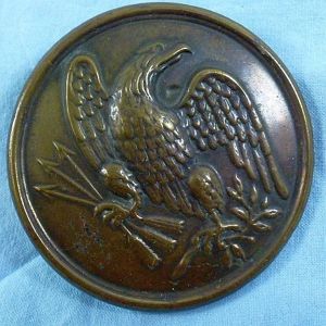 Pattern 1826 Eagle Cross Belt Plate