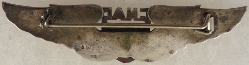 WWII Silver CNAC Wing — image 2