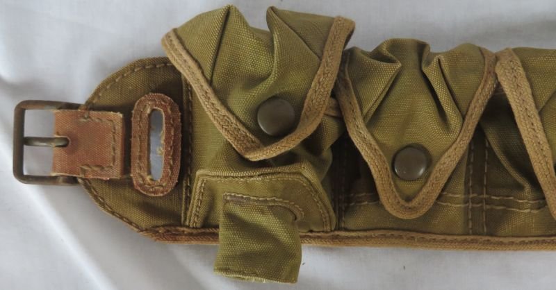 Japanese Army Paratrooper or Cavalry Bandolier — image 2