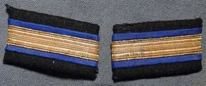WWII Japanese Navy Aviation Warrant Officer Collar Tabs