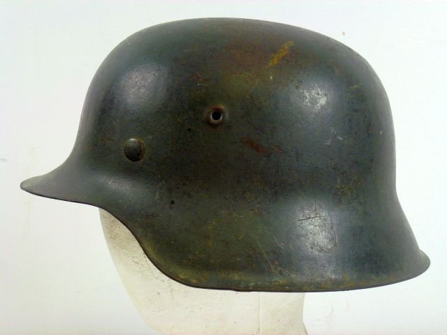 Waffen SS M42 Single Decal Combat Helmet — image 5