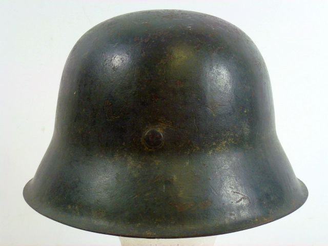 Waffen SS M42 Single Decal Combat Helmet — image 6
