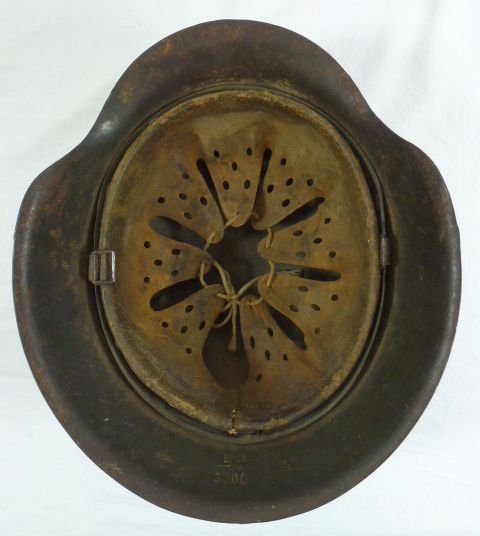 Waffen SS M42 Single Decal Combat Helmet — image 8