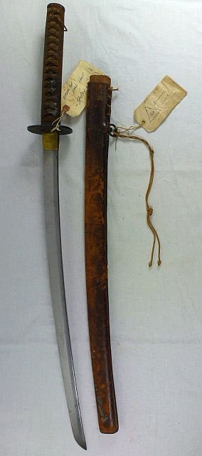 Japanese Kai-Gunto with Capture Tags from Saipan — image 4