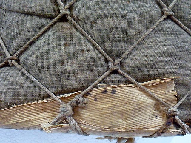 Untouched Japanese Navy Combat Helmet with Cover and Net / Palm — image 3