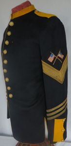Model 1885 Penna Cavalry Color Sergeant Tunic