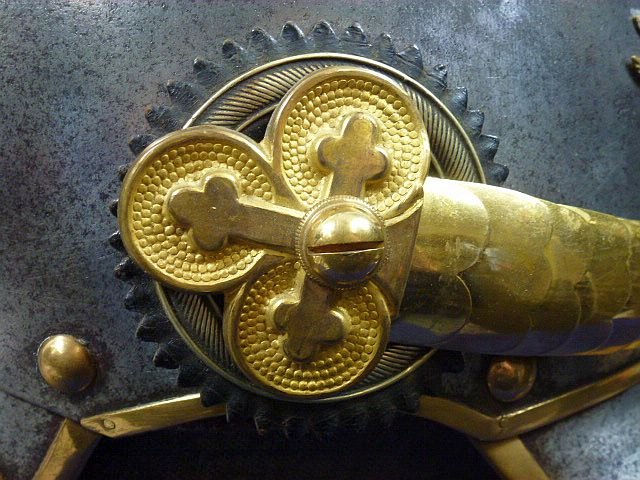 Prussian 1870 Kurassier Officer Pickelhaube Helmet — image 6