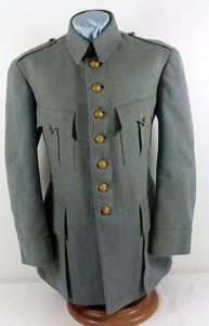 WWI French General's Horizon Blue Uniform
