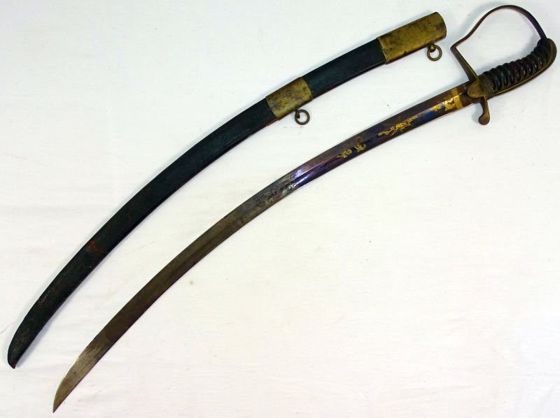Untouched 1810-1840 Militia Light Artillery Saber — image 2