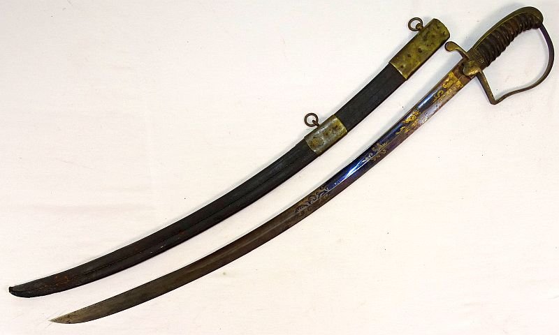 Untouched 1810-1840 Militia Light Artillery Saber — image 3