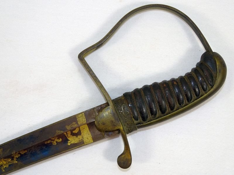 Untouched 1810-1840 Militia Light Artillery Saber — image 8