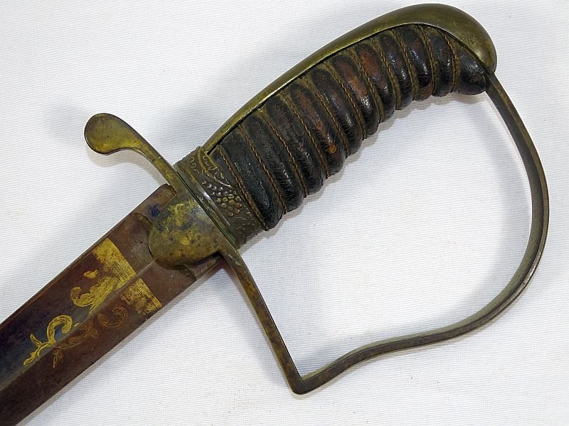 Untouched 1810-1840 Militia Light Artillery Saber — image 9