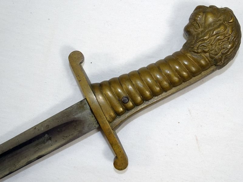 Imperial Bavarian Model 1892 Artillery Lion Head Short Sword by Alexander Coppel — image 9