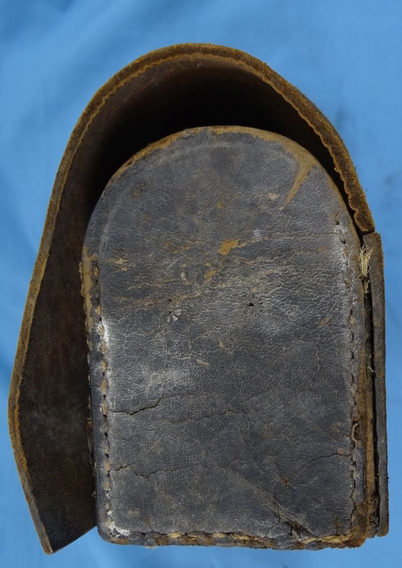 Circa 1810-1830 Militia Cartridge Box With Original Paper Cartridges — image 6