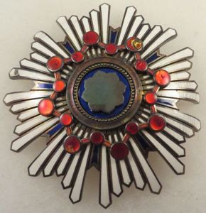 Japanese Sacred Treasure 2nd Class Breast Badge