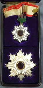 Cased Japanese Order of the Rising Sun 2nd Class