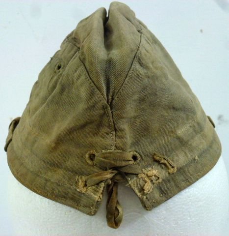 WWII Japanese Navy EM/NCO Green Field Cap — image 4