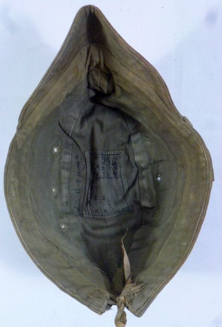 WWII Japanese Navy EM/NCO Green Field Cap — image 7