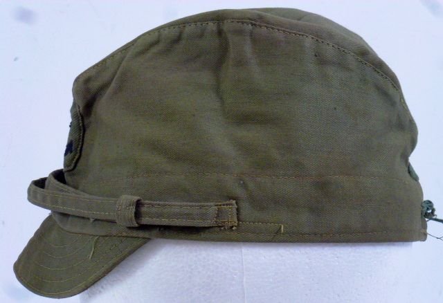 WWII Japanese Navy EM/NCO Green Field Cap — image 5