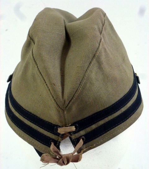 WWII Japanese Navy Officer Green Field Cap — image 4