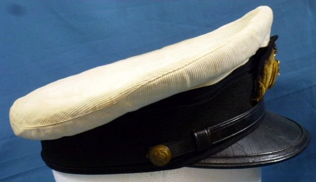 WWII Japanese Navy Officer Visor Cap — image 3