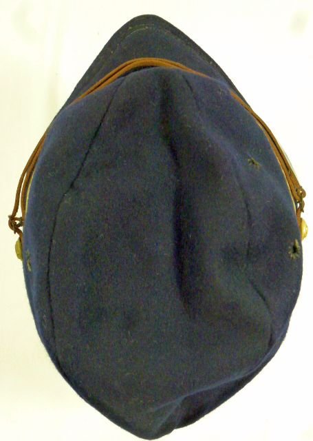 WWII Japanese Navy Officer Black Field Cap — image 6