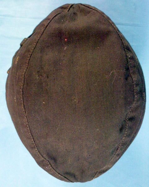 WWII Black Japanese Navy EM/NCO Cotton Field Cap — image 5