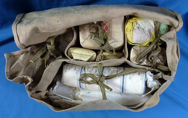 Complete Japanese Navy Aviation Aircraft Medical Bag — image 3