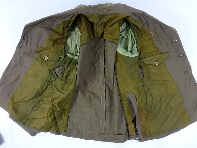 Named Japanese Army Officer Tropical Uniform Jacket — image 7