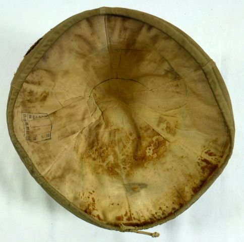 WWII Japanese Navy 1st Pattern Padded Helmet Cover — image 6