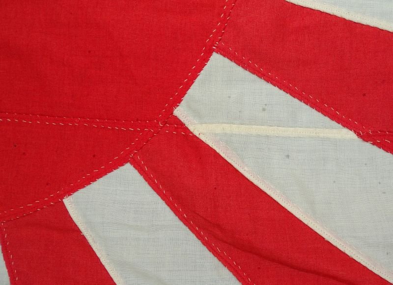 Large WWII Japanese Navy Multi-Piece Wool Flag — image 3