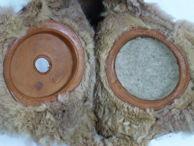 Exceptional Japanese Army Pilot Winter Flight Helmet — image 7