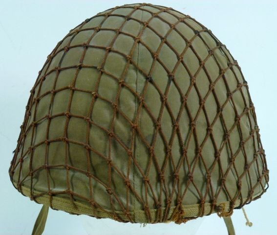 Untouched Type 90 Japanese Army Helmet with Cover / Net — image 4
