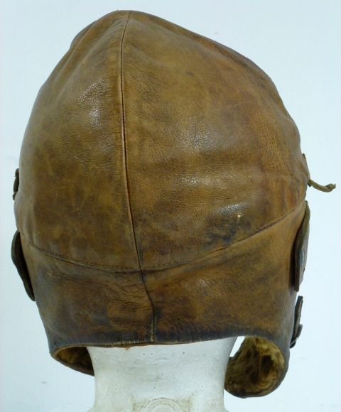 Pre WWII Japanese Pilot Flight Helmet — image 4