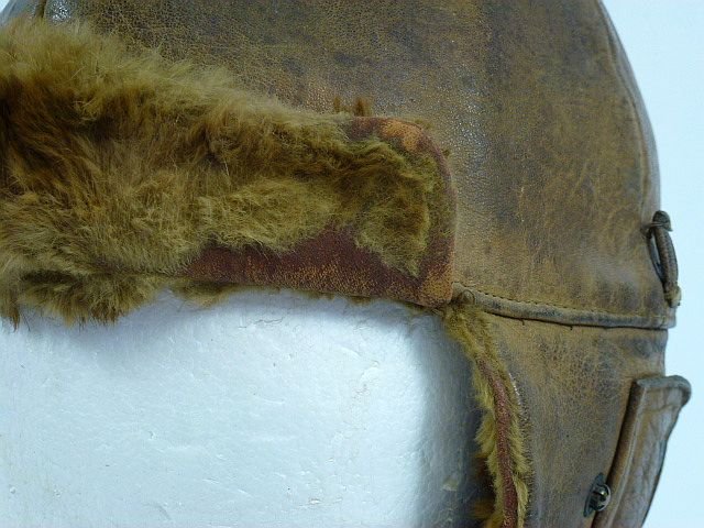 Pre WWII Japanese Pilot Flight Helmet — image 5