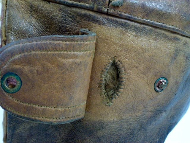 Pre WWII Japanese Pilot Flight Helmet — image 6