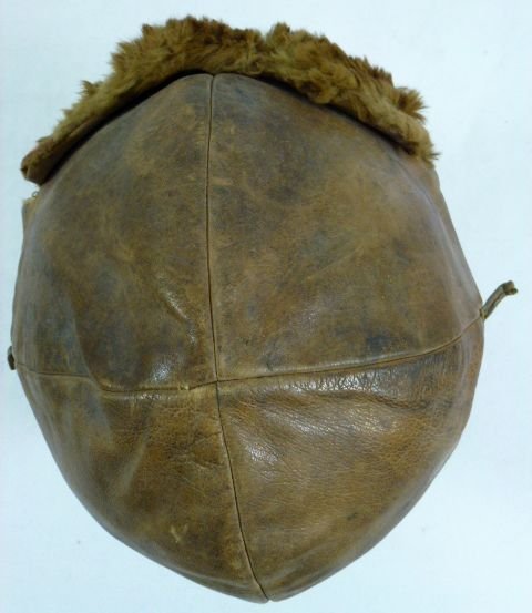 Pre WWII Japanese Pilot Flight Helmet — image 8