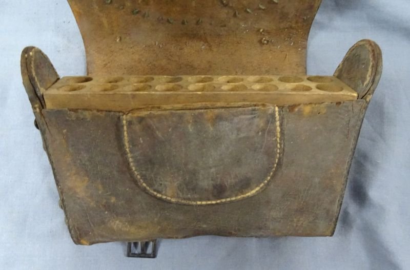 American Federal Period Tack-Decorated 18-Hole Cartridge Box — image 7